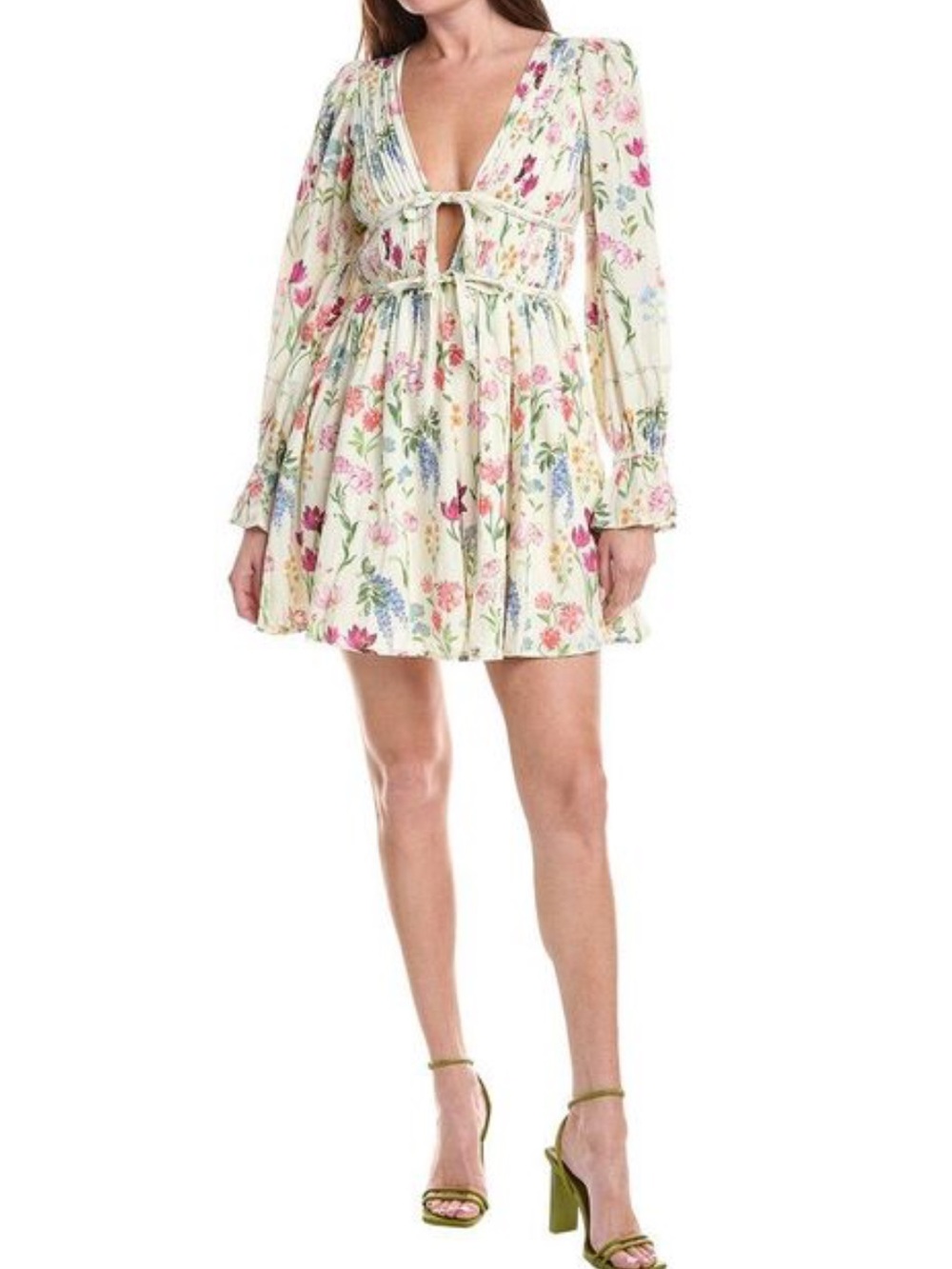 Tuckernuck En Saison Mirobella Floral Mini Dress Size Medium